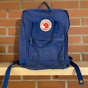 Fjallraven Kanken backpack blue